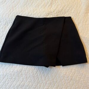 Zara black mini skirt